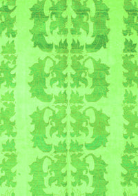 Abstract Green Modern Rug, abs1231grn