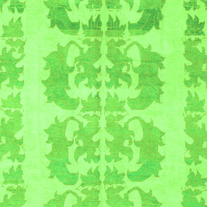 Abstract Green Modern Rug, abs1231grn