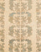 Machine Washable Abstract Brown Gold Rug, wshabs1231