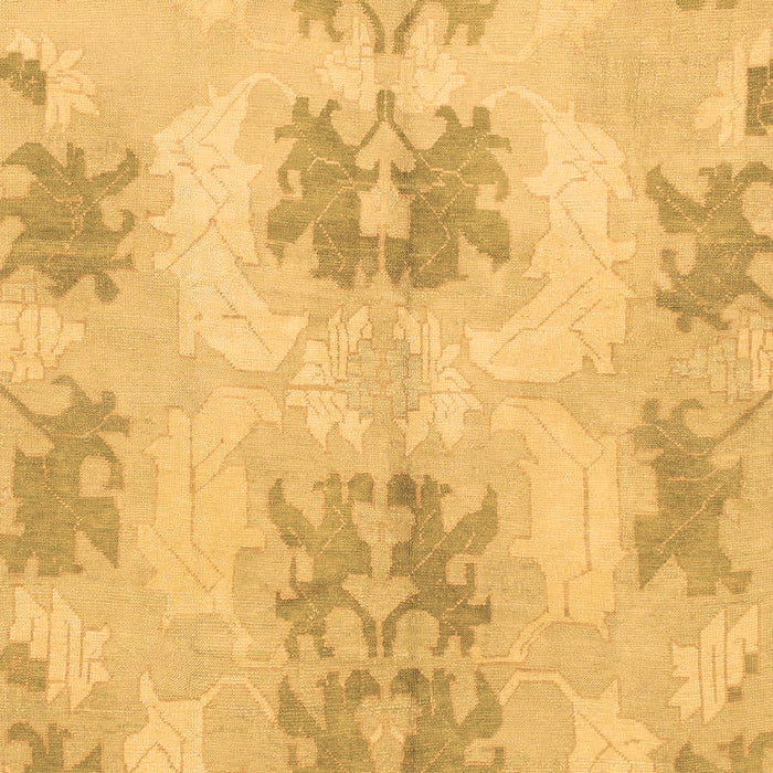 Machine Washable Abstract Brown Modern Rug, wshabs1232brn