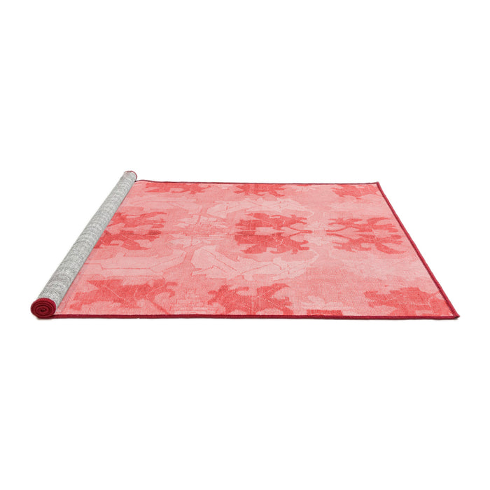 Modern Red Washable Rugs