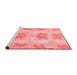 Modern Red Washable Rugs