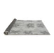 Sideview of Abstract Gray Modern Rug, abs1232gry