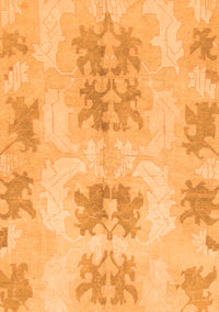 Abstract Orange Modern Rug, abs1232org