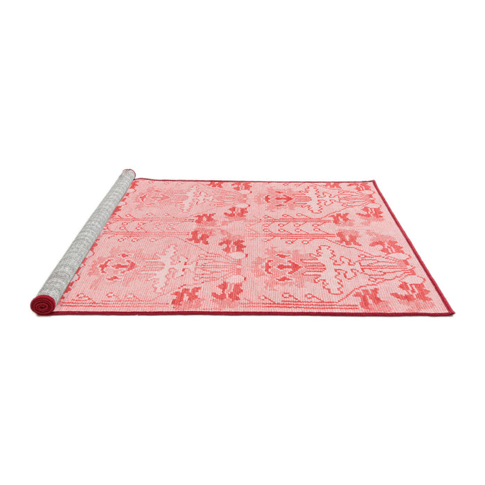 Modern Red Washable Rugs