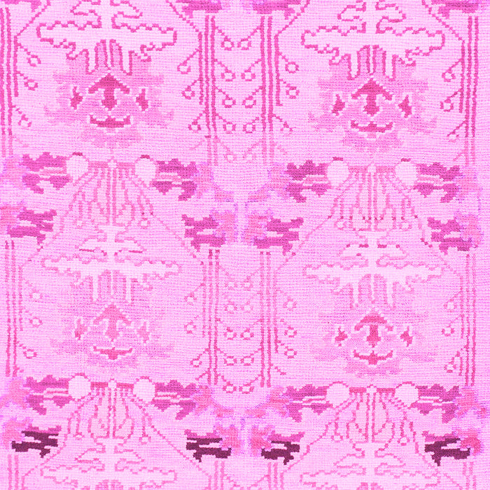 Machine Washable Abstract Pink Modern Rug, wshabs1233pnk