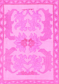 Abstract Pink Modern Rug, abs1234pnk