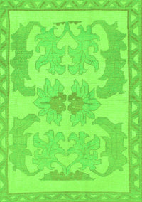 Abstract Green Modern Rug, abs1234grn