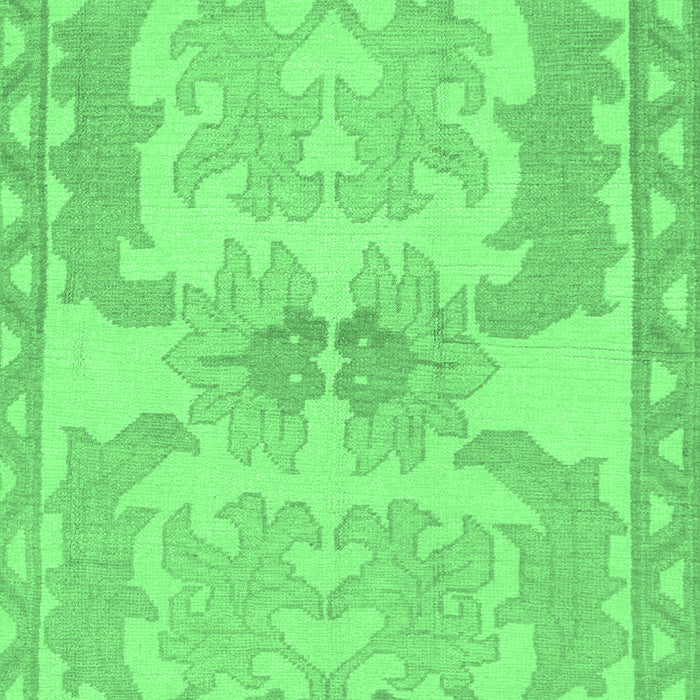 Machine Washable Abstract Emerald Green Modern Area Rugs, wshabs1234emgrn