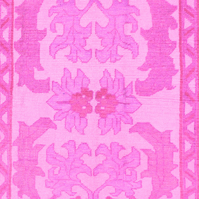 Machine Washable Abstract Pink Modern Rug, wshabs1234pnk