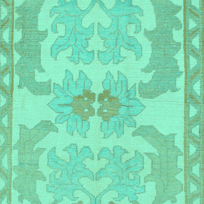 Abstract Turquoise Modern Rug, abs1234turq