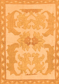 Abstract Orange Modern Rug, abs1234org