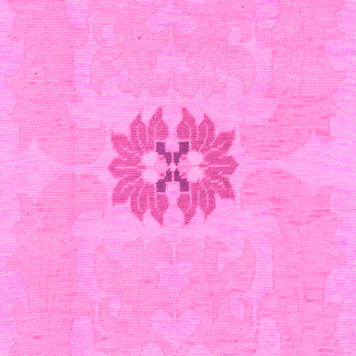 Machine Washable Abstract Pink Modern Rug, wshabs1235pnk