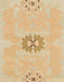 Machine Washable Abstract Orange Rug, wshabs1235