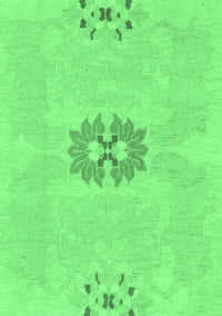 Abstract Emerald Green Modern Rug, abs1235emgrn