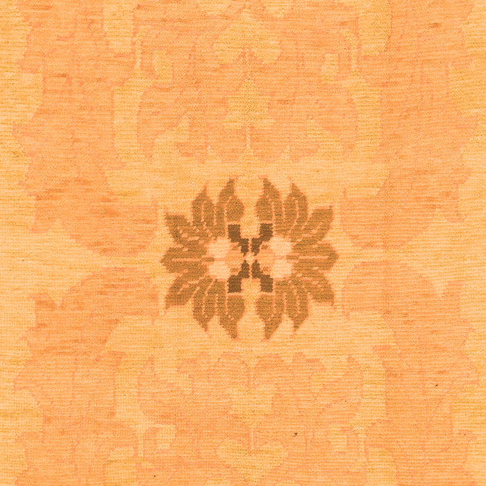 Machine Washable Abstract Orange Modern Area Rugs, wshabs1235org