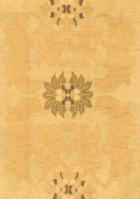 Abstract Brown Modern Rug, abs1235brn