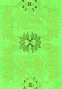 Abstract Green Modern Rug, abs1235grn