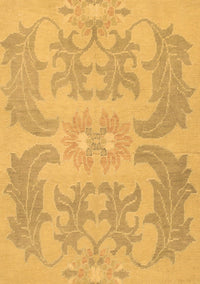 Abstract Brown Modern Rug, abs1236brn