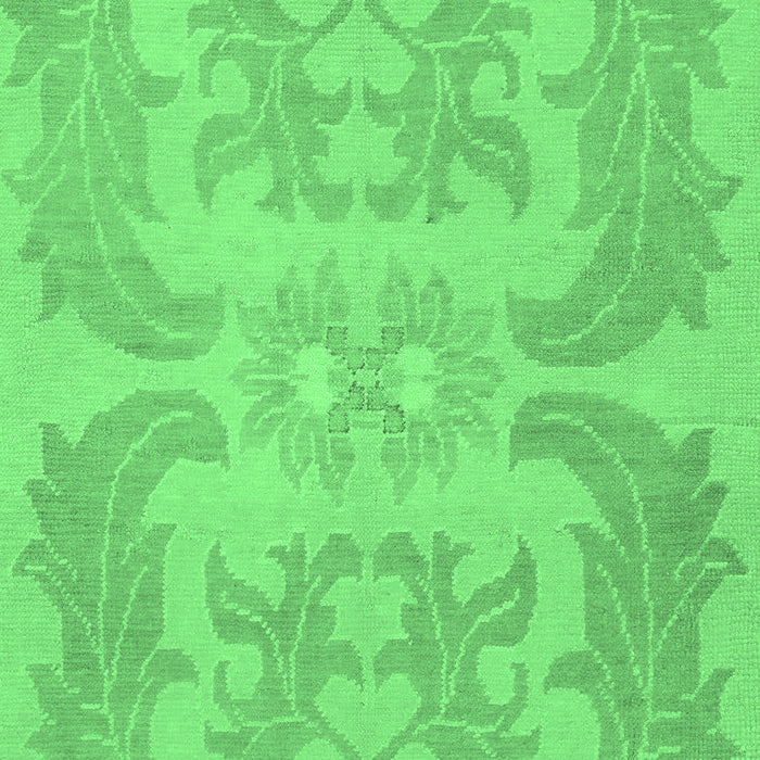 Abstract Emerald Green Modern Rug, abs1236emgrn