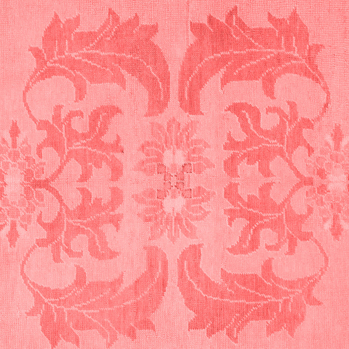 Machine Washable Abstract Red Modern Rug, wshabs1236red