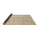 Sideview of Abstract Brown Modern Rug, abs1237