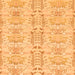 Square Abstract Orange Modern Rug, abs1237org