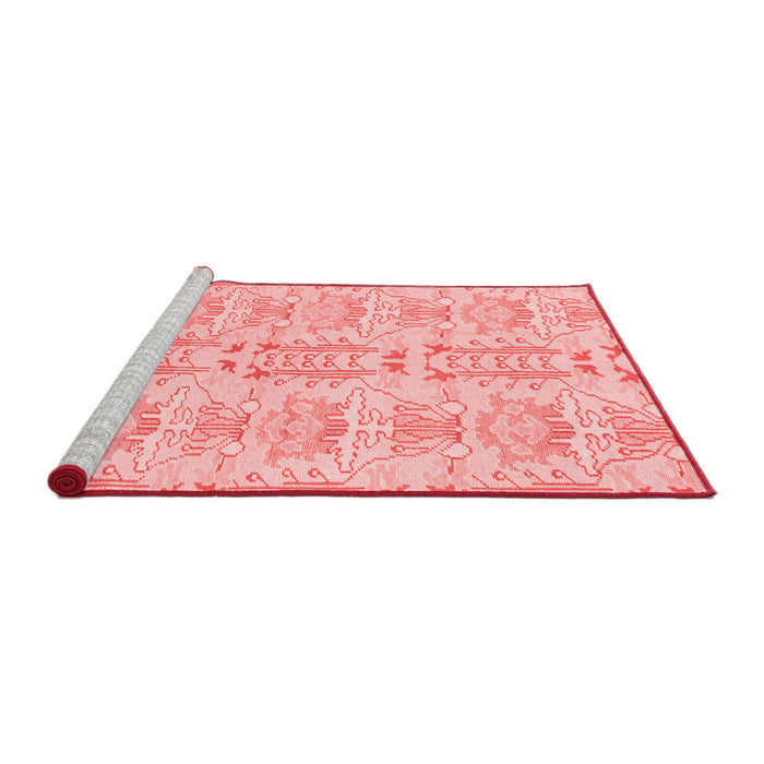 Modern Red Washable Rugs