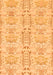 Abstract Orange Modern Rug, abs1237org