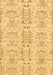 Abstract Brown Modern Rug, abs1237brn