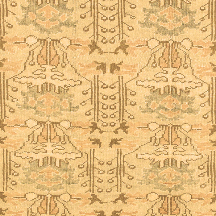 Abstract Brown Modern Rug, abs1237brn