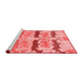 Modern Red Washable Rugs