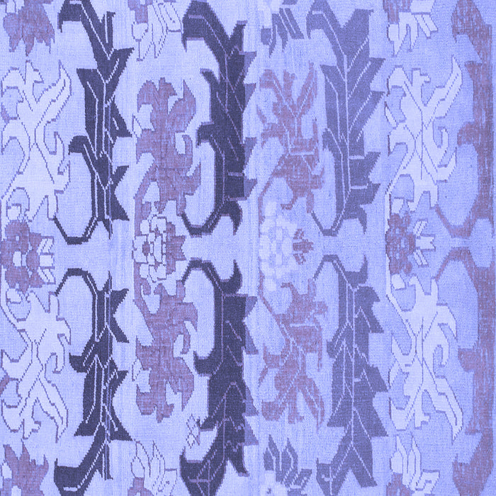 Square Machine Washable Abstract Blue Modern Rug, wshabs1238blu