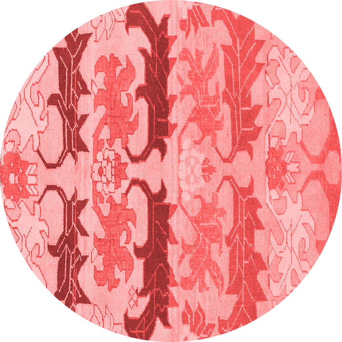 Abstract Red Modern Rug, abs1238red