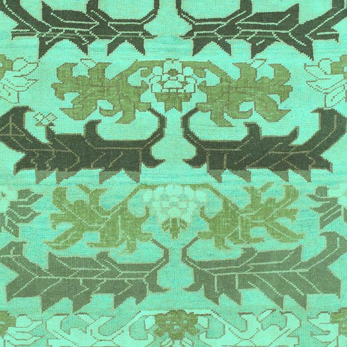 Abstract Turquoise Modern Rug, abs1238turq