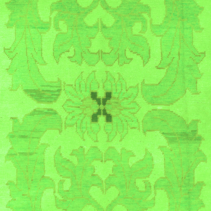 Machine Washable Abstract Green Modern Area Rugs, wshabs1239grn
