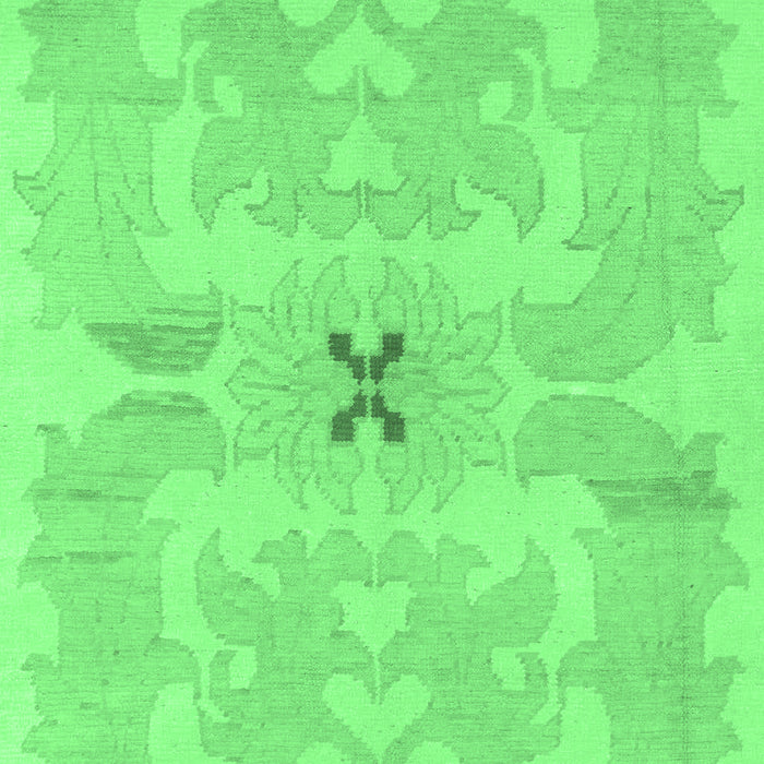 Abstract Emerald Green Modern Rug, abs1239emgrn