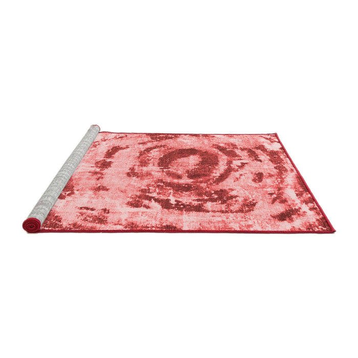 Modern Red Washable Rugs