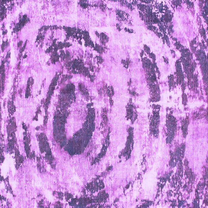 Square Abstract Purple Modern Rug, abs1240pur