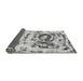 Sideview of Abstract Gray Modern Rug, abs1240gry