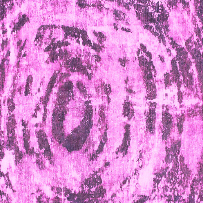 Square Abstract Pink Modern Rug, abs1240pnk