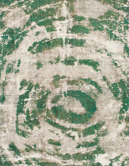 Abstract Hazel Green Modern Rug, abs1240