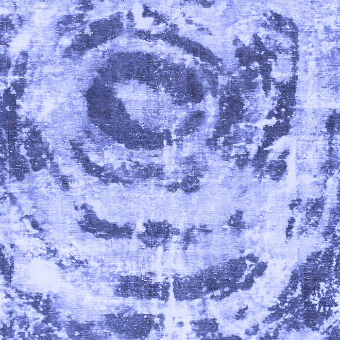 Machine Washable Abstract Blue Modern Rug, wshabs1240blu