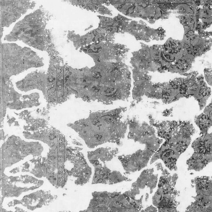 Machine Washable Abstract Gray Modern Rug, wshabs1241gry