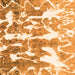 Square Abstract Orange Modern Rug, abs1241org