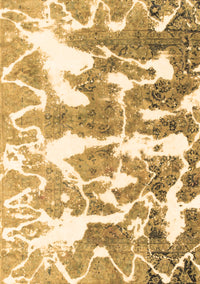 Abstract Brown Modern Rug, abs1241brn