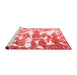 Modern Red Washable Rugs