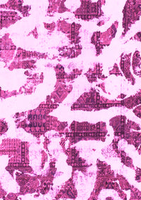 Abstract Pink Modern Rug, abs1242pnk