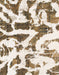 Abstract Champagne Beige Modern Rug, abs1242