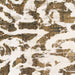 Square Abstract Champagne Beige Modern Rug, abs1242